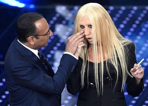 virginia raffaele donatella versace dailymotion|Donatella Versace imitated in SanRemo Fest 2016.